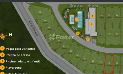 Terreno em condomínio fechado à venda na Avenida Arroio Feijó, 2420, Rubem Berta, Porto Alegre, 224 m2 por R$ 197.000