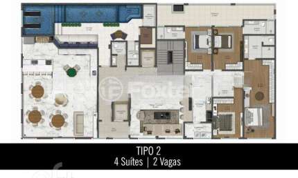 Apartamento com 4 quartos à venda na Avenida Ubirajara, 251, Navegantes, Capão da Canoa, 241 m2 por R$ 5.685.797