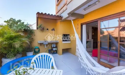Casa em condomínio fechado com 3 quartos à venda na rua edgar luiz schneider, 54, jardim isabel, porto alegre, 210 m2 por r$ 850.000