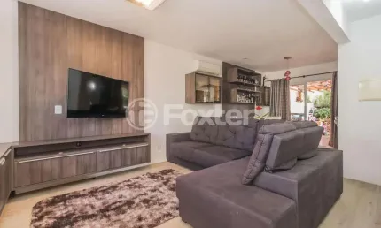 Casa em condomínio fechado com 3 quartos à venda na Rua Alberto Jerônimo Guerra, 20, Mário Quintana, Porto Alegre, 147 m2 por R$ 500.000