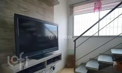 Cobertura com 2 quartos à venda na rua tenente ary tarrago, 2080, jardim itu sabará, porto alegre, 110 m2 por r$ 297.800