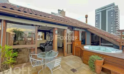 Cobertura com 4 quartos à venda na avenida mariland, 415, auxiliadora, porto alegre, 234 m2 por r$ 1.180.000