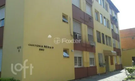 Apartamento com 1 quarto à venda na rua ângelo crivellaro, 680, jardim do salso, porto alegre, 42 m2 por r$ 130.000