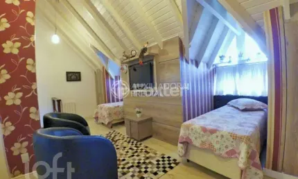 Casa em condomínio fechado com 3 quartos à venda na Rua Reinaldo Bertolucci, 12, Planalto, Gramado, 130 m2 por R$ 1.276.000