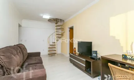 Cobertura com 3 quartos à venda na rua josé de alencar, 1276, menino deus, porto alegre, 155 m2 por r$ 750.000