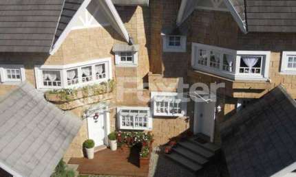 Casa em condomínio fechado com 3 quartos à venda na Rua Reinaldo Bertoluci, 12, Planalto, Gramado, 112 m2 por R$ 1.200.000