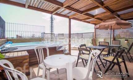 Cobertura com 3 quartos à venda na Rua Silveiro, 282, Menino Deus, Porto Alegre, 220 m2 por R$ 1.840.000