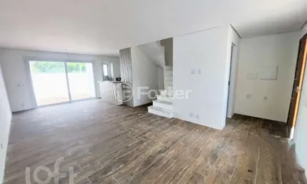 Casa em condomínio fechado com 3 quartos à venda na estrada jorge pereira nunes, 478, campo novo, porto alegre, 105 m2 por r$ 599.000