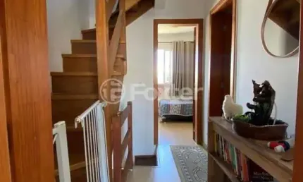 Casa em condomínio fechado com 3 quartos à venda na rua dorival castilhos machado, 126, aberta dos morros, porto alegre, 72 m2 por r$ 310.000
