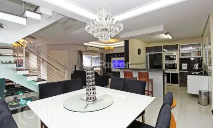 Casa em condomínio fechado com 3 quartos à venda na avenida ecoville, 790, sarandi, porto alegre, 249 m2 por r$ 1.590.000