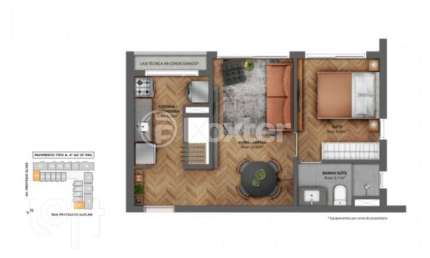Apartamento com 2 quartos à venda na Avenida Protásio Alves, 666, Rio Branco, Porto Alegre, 62 m2 por R$ 928.430