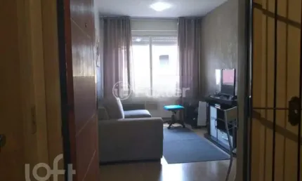 Apartamento com 1 quarto à venda na rua ângelo crivellaro, 670, jardim do salso, porto alegre, 44 m2 por r$ 135.000