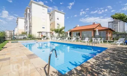 Apartamento com 3 quartos à venda na avenida josé aloísio filho, 411, humaitá, porto alegre, 67 m2 por r$ 329.999