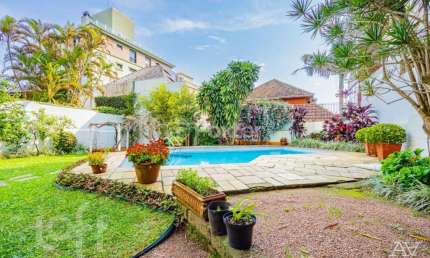 Casa com 4 quartos à venda na Rua Dário Pederneiras, 291, Petrópolis, Porto Alegre, 400 m2 por R$ 2.950.000
