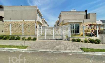 Casa em condomínio fechado com 3 quartos à venda na Rua Jahu, 133, Pátria Nova, Novo Hamburgo, 112 m2 por R$ 598.700
