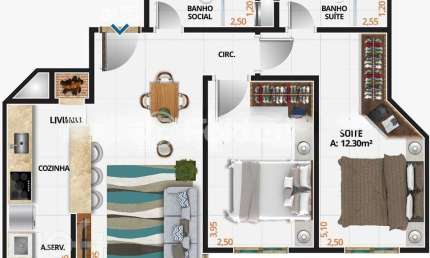Apartamento com 2 quartos à venda na Rua Marabá, 3120, Navegantes, Capão da Canoa, 81 m2 por R$ 1.195.240