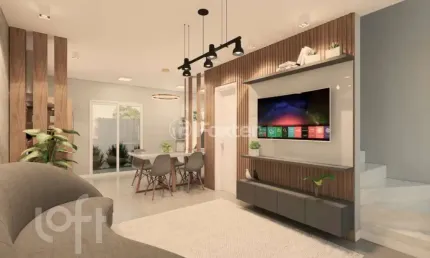 Casa com 2 quartos à venda na rua men de sá, 810, operário, novo hamburgo, 69 m2 por r$ 395.000