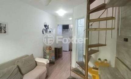 Casa em condomínio fechado com 1 quarto à venda na Rua Santo Alfredo, 537, Vila São José, Porto Alegre, 41 m2 por R$ 163.000