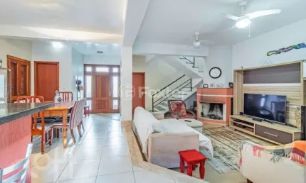 Casa com 4 quartos à venda na avenida vicente monteggia, 2000, cavalhada, porto alegre, 268 m2 por r$ 790.000