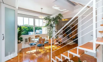 Cobertura com 2 quartos à venda na rua dona eugênia, 558, santa cecília, porto alegre, 182 m2 por r$ 860.000