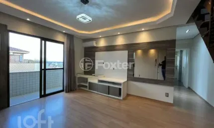 Cobertura com 2 quartos à venda na rua maria bernardina de oliveira maciel, 54, vila eunice nova, cachoeirinha, 147 m2 por r$ 650.000