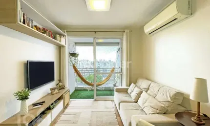 Apartamento com 3 quartos à venda na rua jari, 740, passo da areia, porto alegre, 74 m2 por r$ 699.000