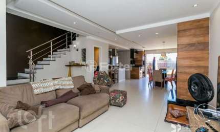 Casa em condomínio fechado com 3 quartos à venda na Rua Monsenhor Augusto Dalvit, 680, Aberta dos Morros, Porto Alegre, 199 m2 por R$ 960.000