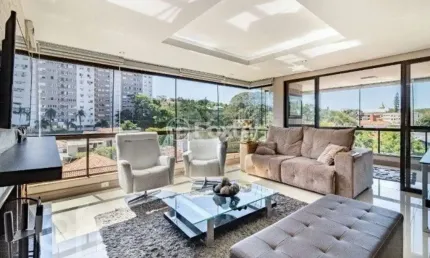 Cobertura com 3 quartos à venda na rua gabriel mascarello, 102, teresópolis, porto alegre, 229 m2 por r$ 1.395.000