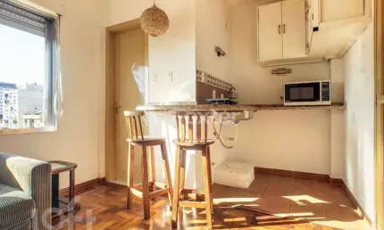 Apartamento com 1 quarto à venda na rua josé do patrocínio, 373, cidade baixa, porto alegre, 28 m2 por r$ 199.000
