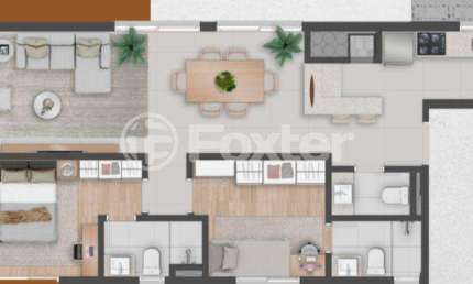 Apartamento com 2 quartos à venda na Avenida Bagé, 202, Petrópolis, Porto Alegre, 138 m2 por R$ 1.206.000