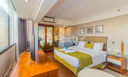 Flat com 1 quarto à venda na Rua Comendador Caminha, 42, Moinhos de Vento, Porto Alegre, 29 m2 por R$ 410.000