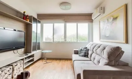 Apartamento com 2 quartos à venda na avenida florianópolis, 95, azenha, porto alegre, 55 m2 por r$ 380.000
