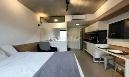 Kitnet / Stúdio à venda na Rua José de Alencar, 1068, Menino Deus, Porto Alegre, 27 m2 por R$ 365.000