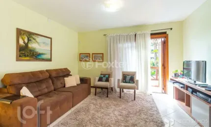 Casa em condomínio fechado com 4 quartos à venda na rua landel de moura, 744, tristeza, porto alegre, 181 m2 por r$ 990.000