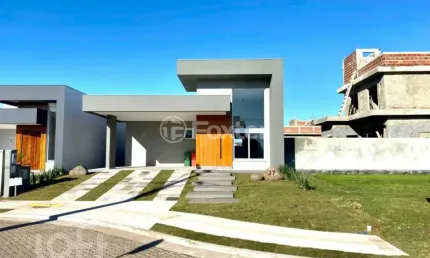 Casa em condomínio fechado com 3 quartos à venda na Rua Jasmim, 37, São Vicente, Gravataí, 158 m2 por R$ 1.240.000