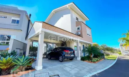 Casa em condomínio fechado com 3 quartos à venda na Rua Madre Clara, 1200, Mário Quintana, Porto Alegre, 218 m2 por R$ 990.000
