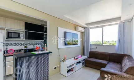 Apartamento com 2 quartos à venda na rua monte arraes, 300, nonoai, porto alegre, 51 m2 por r$ 300.000