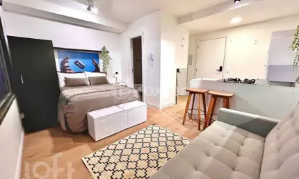 Apartamento com 1 quarto à venda na Avenida João Pessoa, 731, Centro Histórico, Porto Alegre, 27 m2 por R$ 429.000