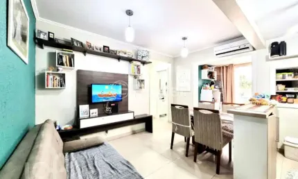 Apartamento com 2 quartos à venda na rua vinte e quatro de outubro, 67, fátima, canoas, 48 m2 por r$ 199.999