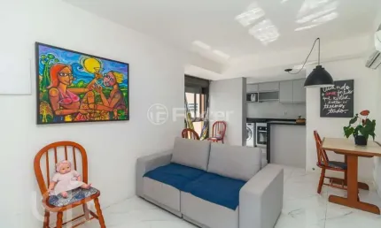 Apartamento com 2 quartos à venda na rua coronel aristides, 18, camaquã, porto alegre, 61 m2 por r$ 430.000