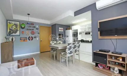 Apartamento com 2 quartos à venda na Rua Dário Totta, 215, Teresópolis, Porto Alegre, 59 m2 por R$ 450.000