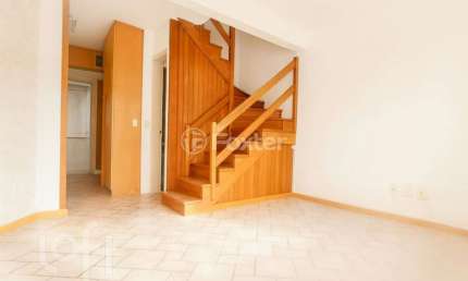 Casa em condomínio fechado com 2 quartos à venda na avenida da cavalhada, 5075, cavalhada, porto alegre, 79 m2 por r$ 350.000