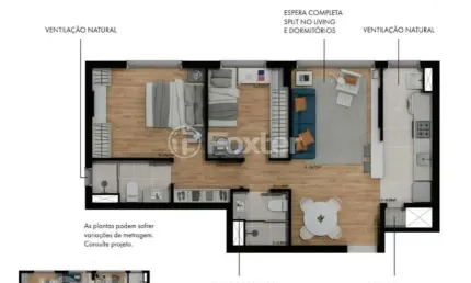 Apartamento com 2 quartos à venda na Rua Cipó, 392, Passo da Areia, Porto Alegre, 62 m2 por R$ 750.000