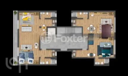 Apartamento com 1 quarto à venda na Rua Duque de Caxias, 1705, Centro Histórico, Porto Alegre, 41 m2 por R$ 381.638