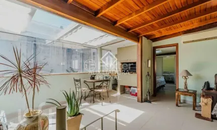 Cobertura com 2 quartos à venda na Rua Teixeira de Freitas, 675, Santo Antônio, Porto Alegre, 108 m2 por R$ 520.000