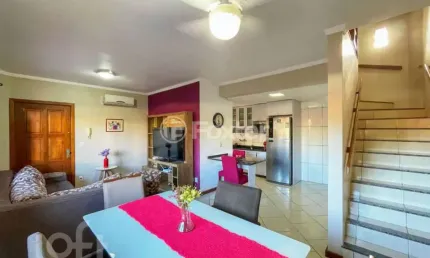 Casa em condomínio fechado com 3 quartos à venda na rua padre joão batista reus, 2214, vila conceição, porto alegre, 122 m2 por r$ 499.000