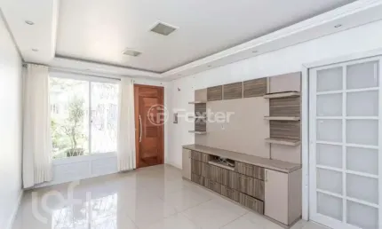 Casa com 3 quartos à venda na rua octávio sagebin, 165, parque santa fé, porto alegre, 72 m2 por r$ 390.000