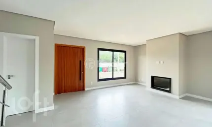 Casa em condomínio fechado com 3 quartos à venda na rua jean vardaramatos, 130, hípica, porto alegre, 157 m2 por r$ 910.000