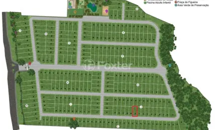Terreno em condomínio fechado à venda na Estrada Caminho do Meio, 2261, Vila Augusta, Viamão, 180 m2 por R$ 95.000