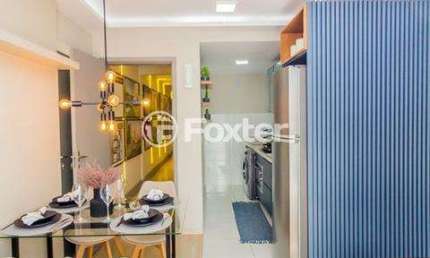 Apartamento com 2 quartos à venda na Estrada Chácara do Banco, 510, Restinga, Porto Alegre, 43 m2 por R$ 218.500